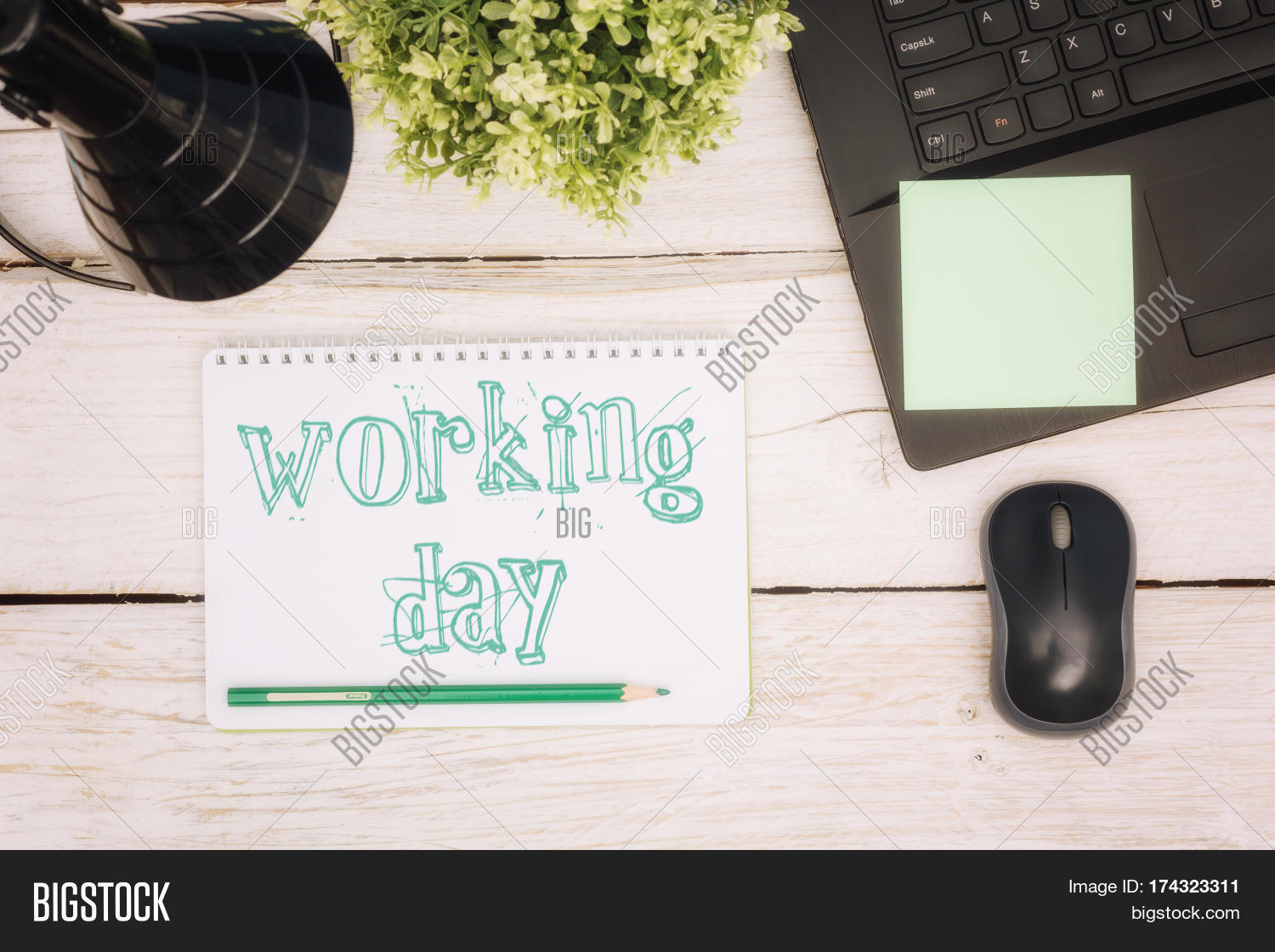 Workspace Notebook Image & Photo (Free Trial) | Bigstock