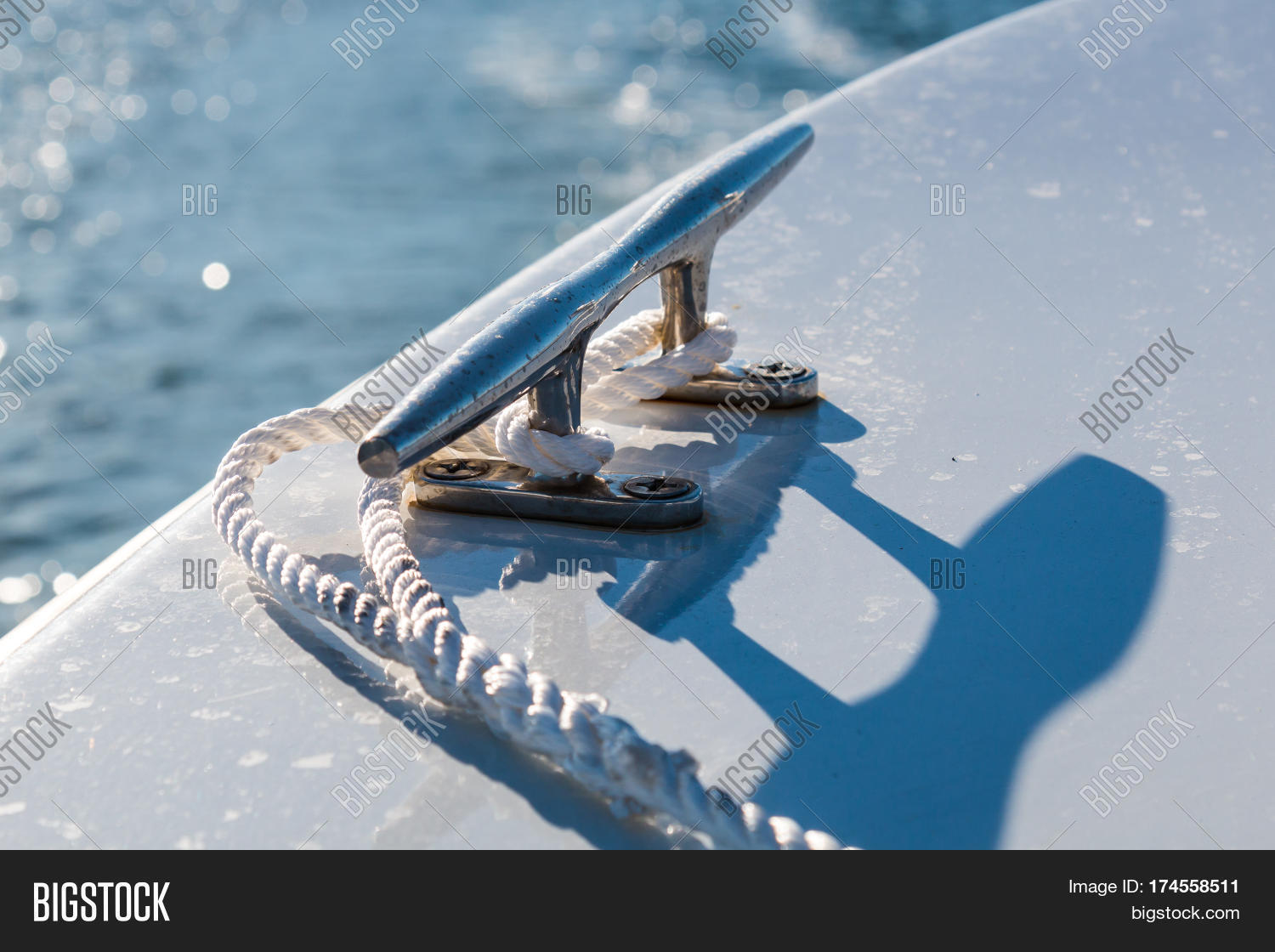 Mooring Cleat On Stern Image & Photo (Free Trial) Bigstock