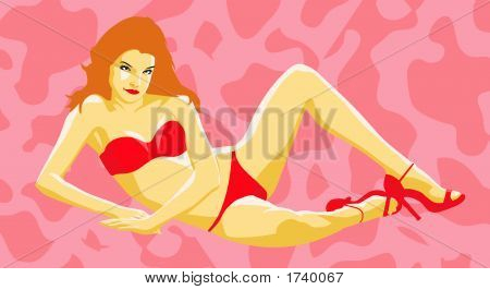 Womanlyingredbikini