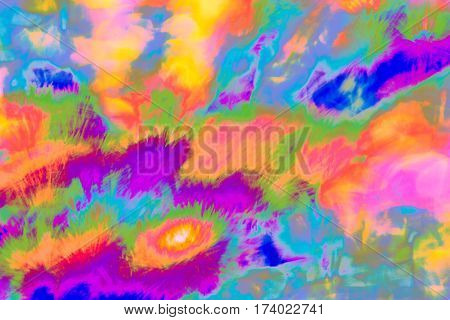 Abstract psychedelic picture part of photo series that can be used as a background separately or as a part of the group of photos for making a great variety of options to create gif animations or short videos.