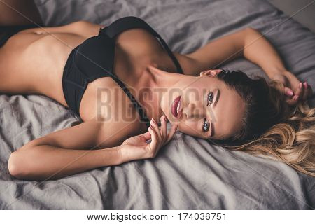 Sexy Woman In Lingerie