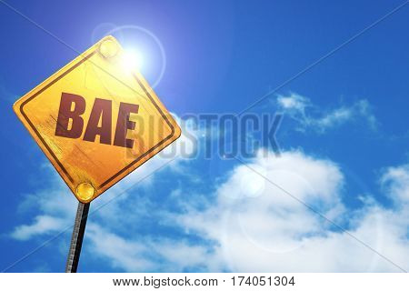 bae, 3D rendering, traffic sign