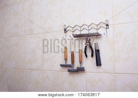 accessories for the grooming and nail clipper