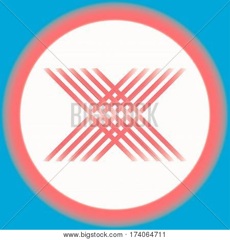 x abstract flat design shape logo background,vector Illustration EPS10