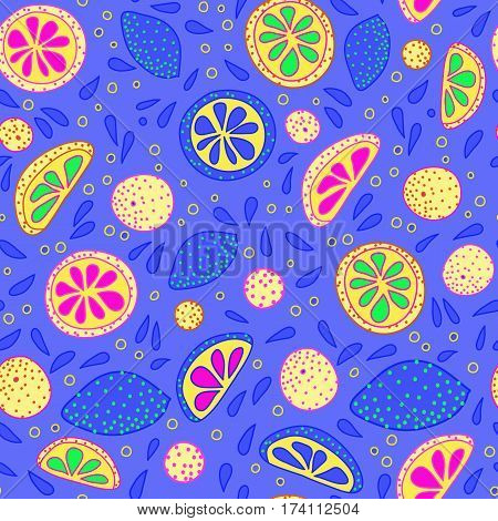 Pattern With Sliced Citrus