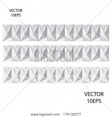 Monochrome Polygonal Pattern