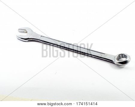 The wrench Tool on a white background
