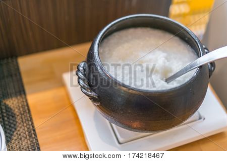 Traditional Japanese breakfast of hotel,Japan