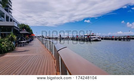Cairns Australia pier broadwalk popular tourist walk