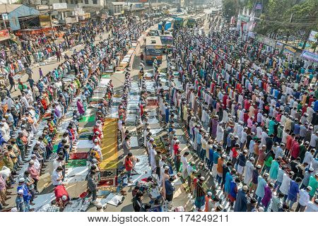 Biswa Ijtema At Tongi, Dhaka, Bangladesh.