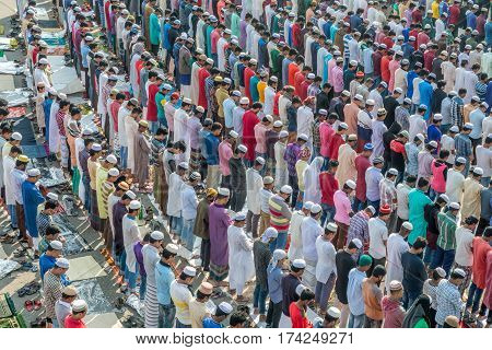 Biswa Ijtema At Tongi, Dhaka, Bangladesh.