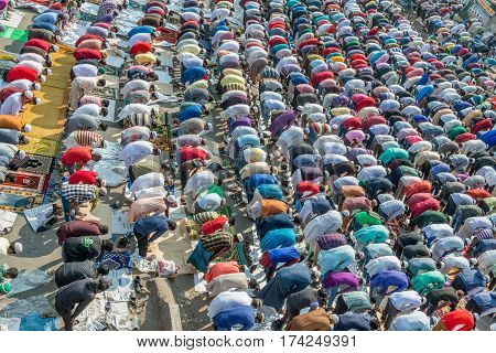Biswa Ijtema At Tongi, Dhaka, Bangladesh.