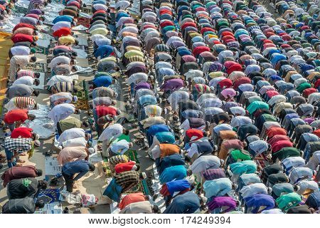 Biswa Ijtema At Tongi, Dhaka, Bangladesh.