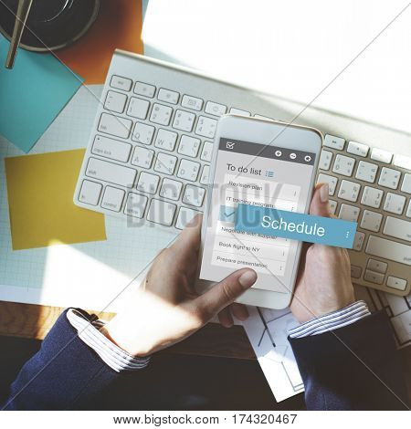 Digital Business To do List App Interface