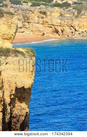 Atlantic Rocky Coastline(algarve, Portugal).