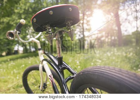 Bike Sadle With Springs