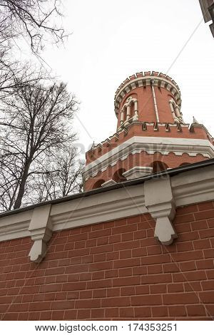 Facade Of The Petroff Palace, Moscow, Russia
