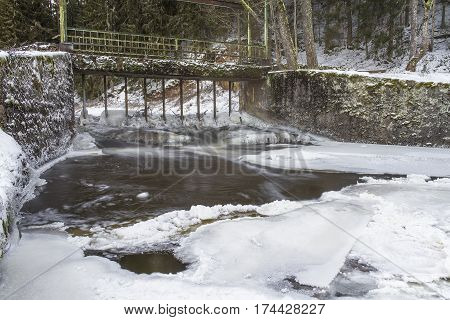 Vaivas mills- Abandoned mill near the river Vaives