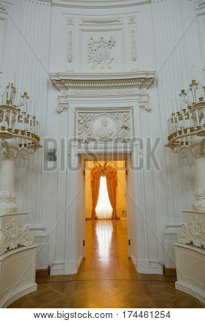 Interior Of The Petroff Palace, Moscow, Russia
