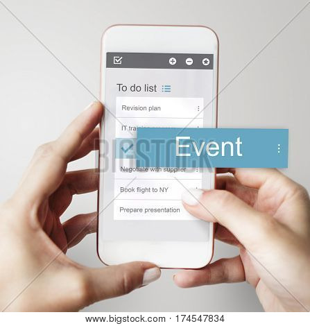 Digital Business To do List App Interface
