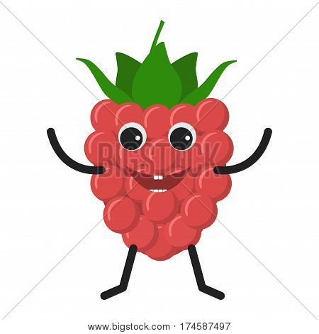 Raspberry Character Icon