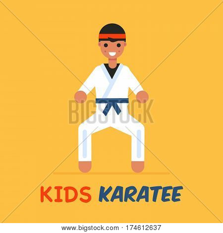 The Advertisement Poster Of Karate School