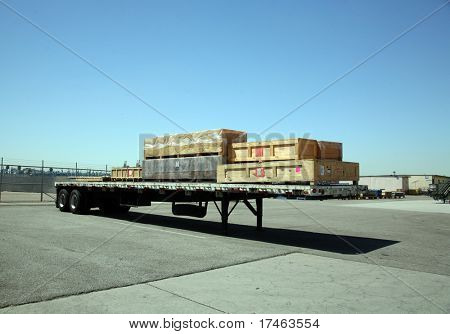 Forsendelse modtager område uden for Aerospace plante