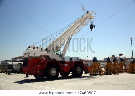 Fragt område af Aerospace plante facilitet