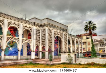 Mohamed VI Museum of Modern and Contemporary Art in Rabat, the capital of Morocco