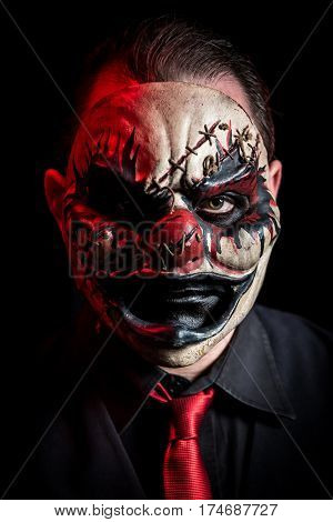 The head of the circus. Meet the evil ringleader that was brought to life using special effects, theatrical lighting, and custom sculpted masks,