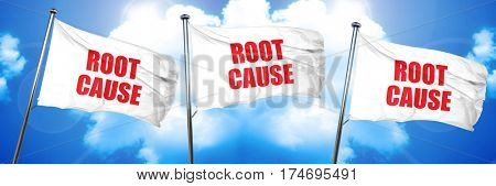 root cause, 3D rendering, triple flags