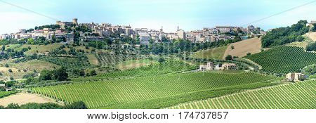 Acquaviva Picena Small Village On Marche