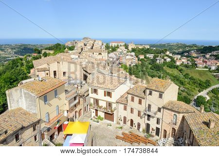 Acquaviva Picena Small Village On Marche