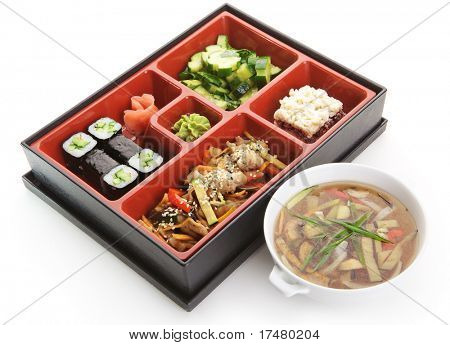 Japanske Bento frokost
