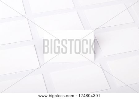 Business Cards Isolated On White