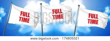 full time, 3D rendering, triple flags
