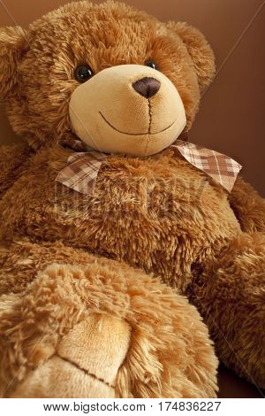 Smiles teddy bear cute toy, eddy-bear happy, soft,
