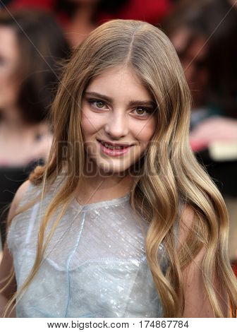 LOS ANGELES - MAR 12:  WILLOW SHIELDS arrives for the 