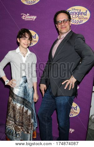 LOS ANGELES - MAR 4:  Ondine Bader, Diedrich Bader at the 