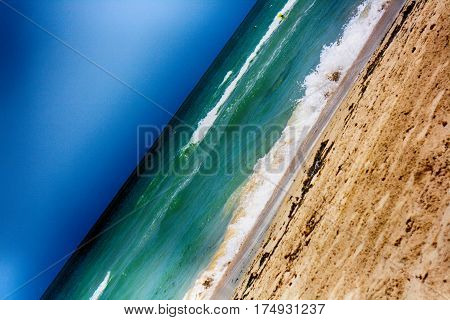 Beach And The Sea