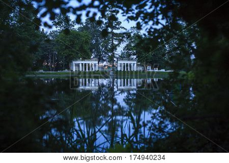 Summer in the park Alexandria. landscape. summer.