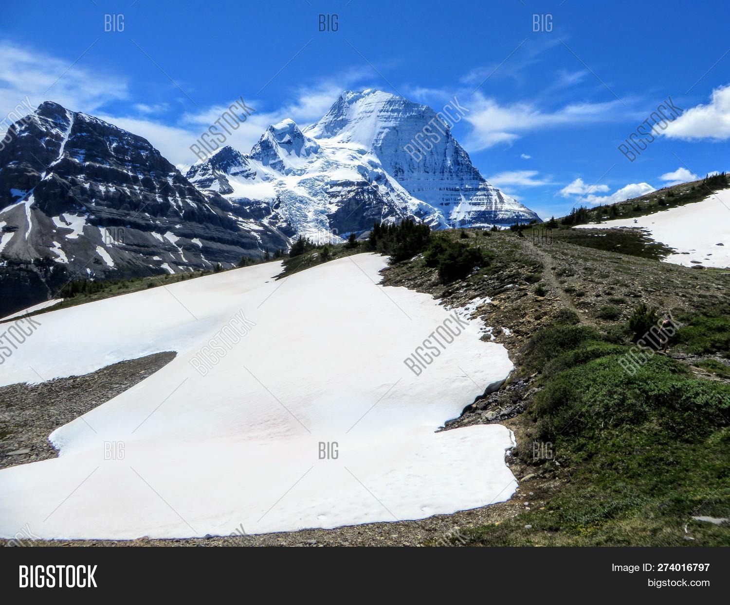 Snow Melt Along Path Image & Photo (Free Trial) Bigstock
