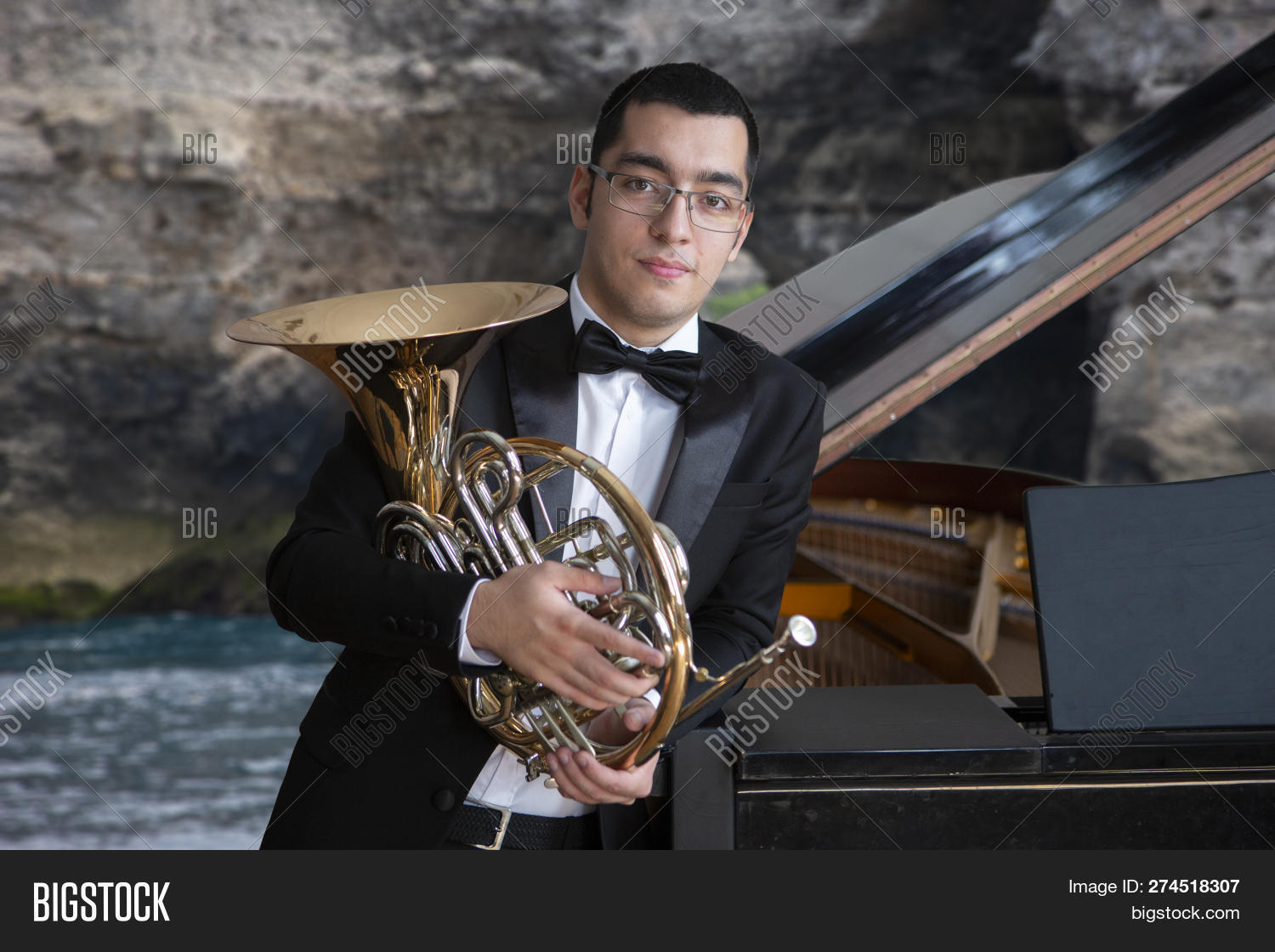 French Horn Player. Image & Photo (Free Trial) Bigstock