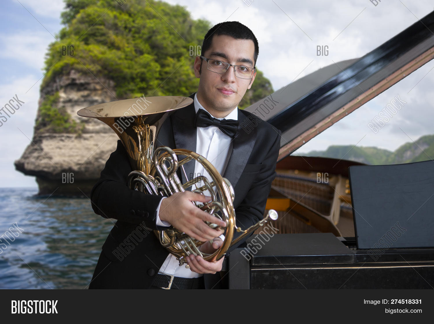 French Horn Player. Image & Photo (Free Trial) Bigstock