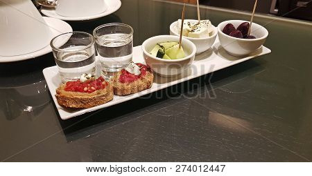 Appetizer From The Hotel To The Customer