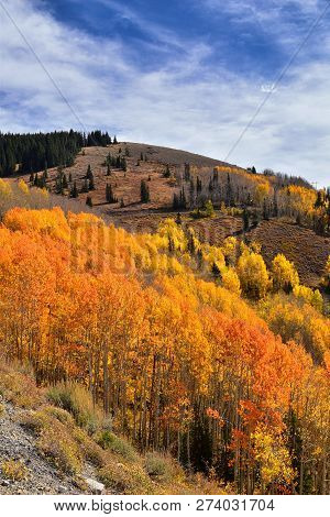Guardsman Pass Views Of Panoramic Landscape Of The Pass From The Brighton Side By Midway And Heber V
