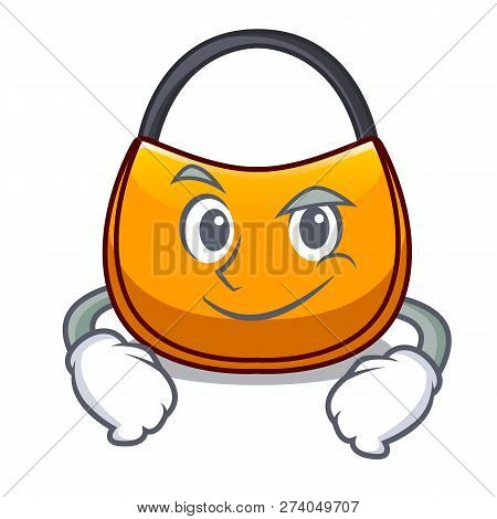Smirking Beautifully Hobo Bag On Character Funny