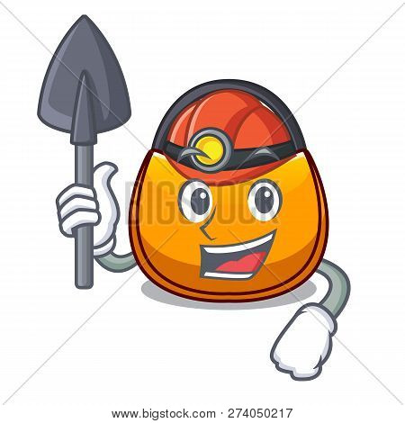 Miner Hobo Bag Outline On Image Cartoon