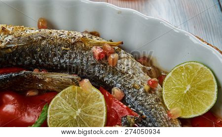 Levant Baked Grey Mullet