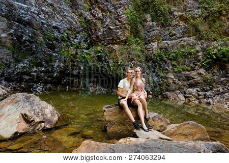 Temurun Waterfall On Langkawi Island